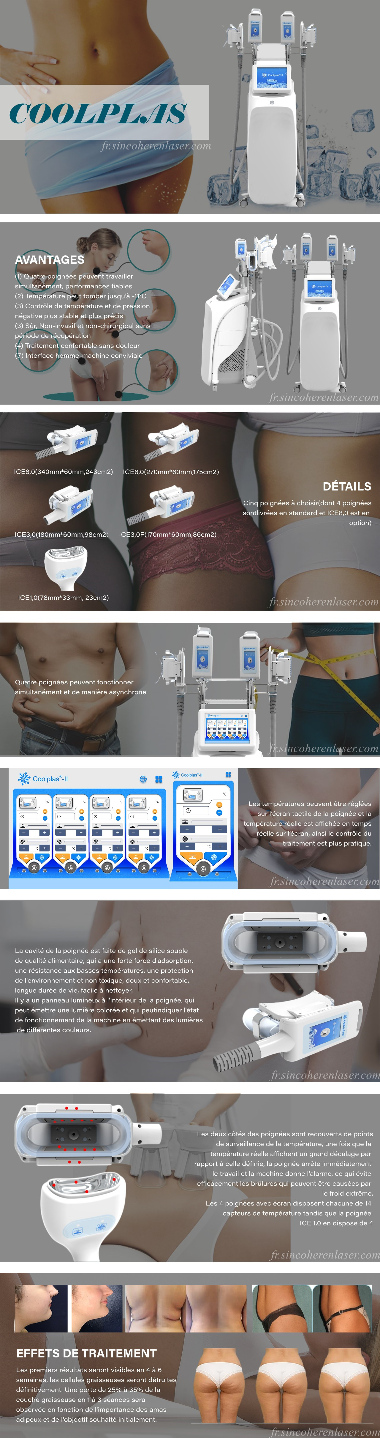 Machine Coolsculpting congélation des graisses