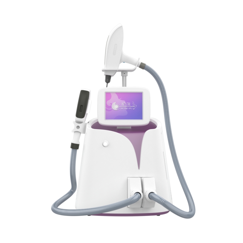 2 In 1 IPL Nd Yag Laser Machine d'épilation